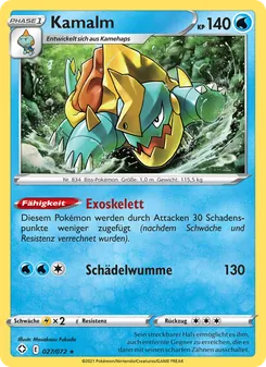 Karte Kamalm aus Glänzendes Schicksal, Nummer 27/72
