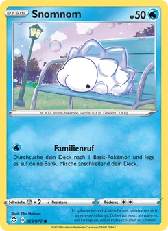Karte Snomnom aus Glänzendes Schicksal, Nummer 29/72