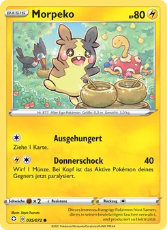 Karte Morpeko aus Glänzendes Schicksal, Nummer 35/72