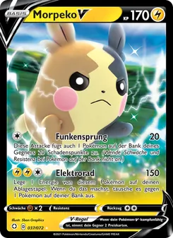 Karte Morpeko V aus Glänzendes Schicksal, Nummer 37/72