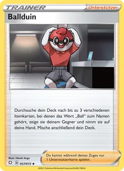 Karte Ballduin aus Glänzendes Schicksal, Nummer 57/72