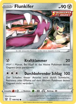 Karte Flunkifer aus Kampfstile, Nummer 100/163