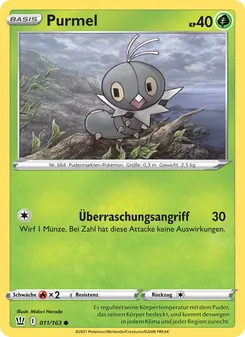 Karte Purmel aus Kampfstile, Nummer 11/163