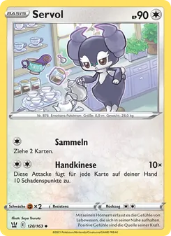 Karte Servol aus Kampfstile, Nummer 120/163