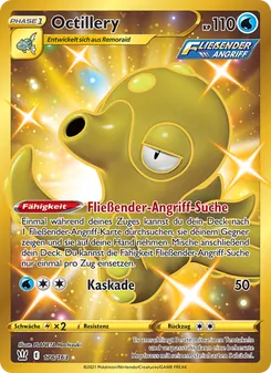 Karte Octillery aus Kampfstile, Nummer 178/163