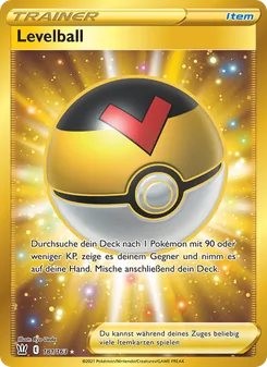 Karte Levelball aus Kampfstile, Nummer 181/163