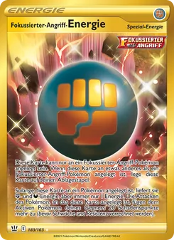 Karte Fokussierter-Angriff-Energie aus Kampfstile, Nummer 183/163