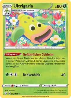 Karte Ultrigaria aus Kampfstile, Nummer 2/163