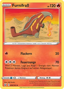 Karte Furnifraß aus Kampfstile, Nummer 26/163