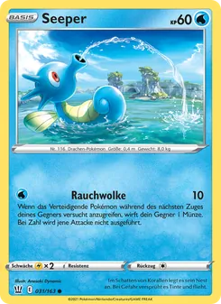 Karte Seeper aus Kampfstile, Nummer 31/163