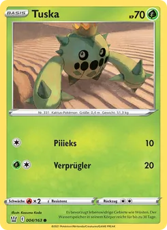 Karte Tuska aus Kampfstile, Nummer 4/163