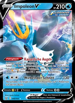 Karte Impoleon V aus Kampfstile, Nummer 40/163