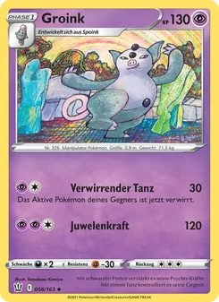 Karte Groink aus Kampfstile, Nummer 56/163