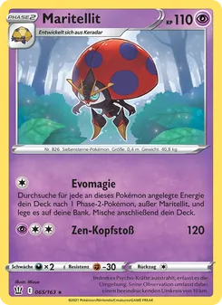 Karte Maritellit aus Kampfstile, Nummer 65/163
