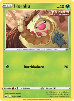 Karte Hornliu aus Schaurige Herrschaft, Nummer 1/198