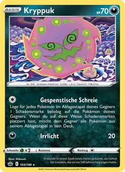 Karte Kryppuk aus Schaurige Herrschaft, Nummer 103/198
