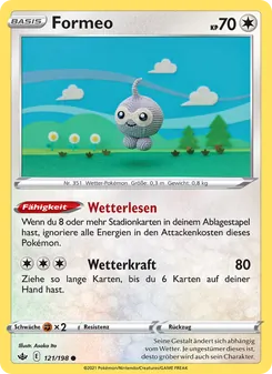 Karte Formeo aus Schaurige Herrschaft, Nummer 121/198