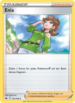 Karte Enia aus Schaurige Herrschaft, Nummer 142/198