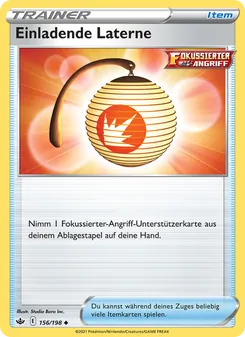 Karte Einladende Laterne aus Schaurige Herrschaft, Nummer 156/198