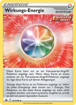Karte Wirkungs-Energie aus Schaurige Herrschaft, Nummer 157/198