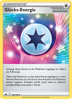 Karte Glücks-Energie aus Schaurige Herrschaft, Nummer 158/198