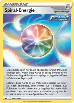 Karte Spiral-Energie aus Schaurige Herrschaft, Nummer 159/198