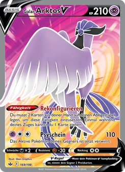 Karte Galar-Arktos V aus Schaurige Herrschaft, Nummer 169/198