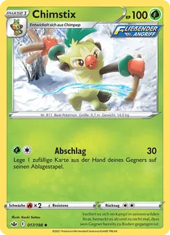 Karte Chimstix aus Schaurige Herrschaft, Nummer 17/198