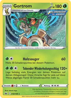 Karte Gortrom aus Schaurige Herrschaft, Nummer 18/198