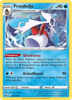 Karte Frosdedje aus Schaurige Herrschaft, Nummer 36/198