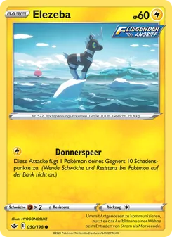 Karte Elezeba aus Schaurige Herrschaft, Nummer 50/198