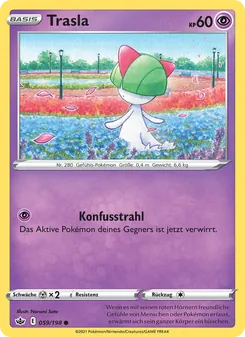 Karte Trasla aus Schaurige Herrschaft, Nummer 59/198