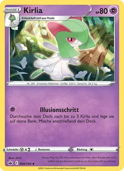Karte Kirlia aus Schaurige Herrschaft, Nummer 60/198