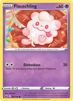 Karte Flauschling aus Schaurige Herrschaft, Nummer 67/198