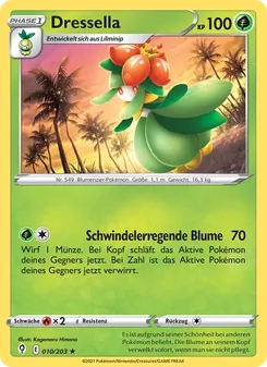 Karte Dressella aus Drachenwandel, Nummer 10/203
