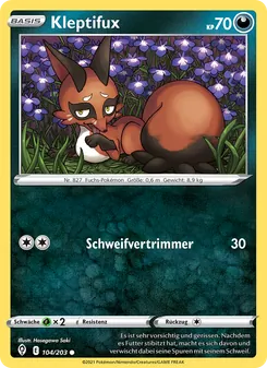 Karte Kleptifux aus Drachenwandel, Nummer 104/203