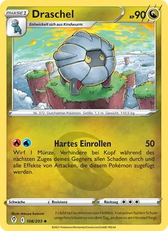 Karte Draschel aus Drachenwandel, Nummer 108/203
