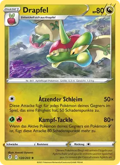 Karte Drapfel aus Drachenwandel, Nummer 120/203