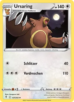 Karte Ursaring aus Drachenwandel, Nummer 127/203