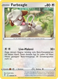 Karte Farbeagle aus Drachenwandel, Nummer 128/203