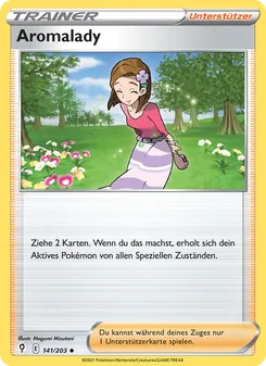 Karte Aromalady aus Drachenwandel, Nummer 141/203