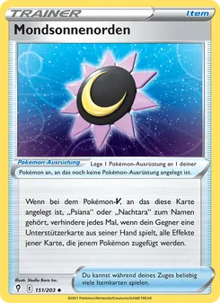 Karte Mondsonnenorden aus Drachenwandel, Nummer 151/203