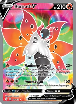 Karte Ramoth V aus Drachenwandel, Nummer 170/203