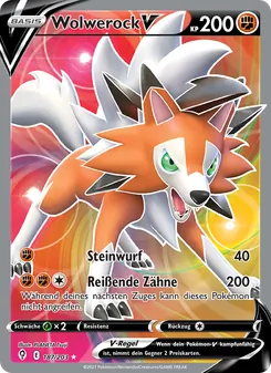Karte Wolwerock V aus Drachenwandel, Nummer 187/203