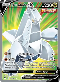 Karte Duraludon V aus Drachenwandel, Nummer 197/203