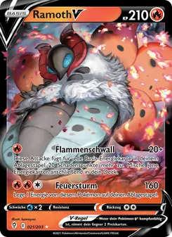 Karte Ramoth V aus Drachenwandel, Nummer 21/203
