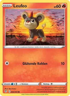 Karte Leufeo aus Drachenwandel, Nummer 22/203