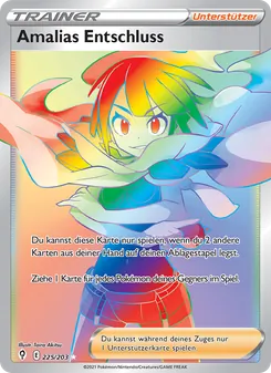 Karte Amalias Entschluss aus Drachenwandel, Nummer 225/203