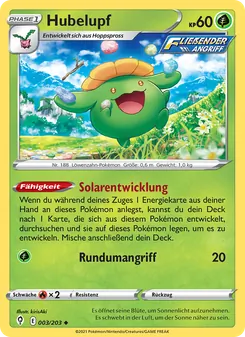Karte Hubelupf aus Drachenwandel, Nummer 3/203