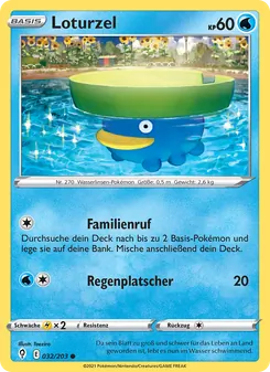 Karte Loturzel aus Drachenwandel, Nummer 32/203